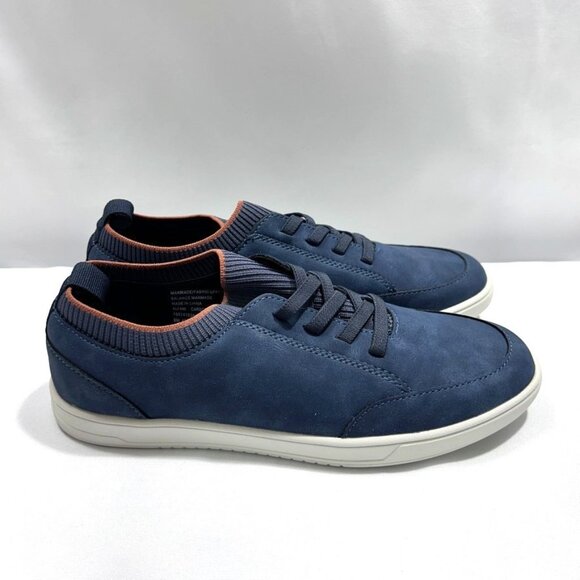 Alfani Men's Carson Low Top Sneaker Color Navy US 8M - Picture 3 of 10